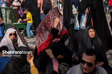 مراسم دعای عرفه در حرم مطهر رضوی