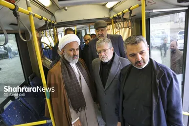 گزارش تصویری | بهره‌برداری از ۱۰ دستگاه اتوبوس در محور رسالت مشهد (۲۴ آبان ۱۴۰۳)
