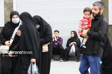 گزارش تصویری | زائران نوروزی در خیابان امام‌رضا(ع) مشهد