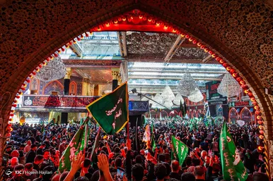 مراسم عزاداری ظهر عاشورا - کربلا معلی