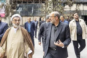 بازدید دبیر شورای عالی انقلاب فرهنگی از ساختمان شیشه&zwnj;ای صداوسیما