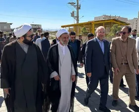 بازدید محمد باقر قالیباف از پروژه مجتمع تربیتی حضرت مهدی(عج) مشهد + فیلم و تصاویر