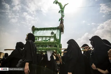 کاروان نمادین اسرای کربلا «بنی اسد»