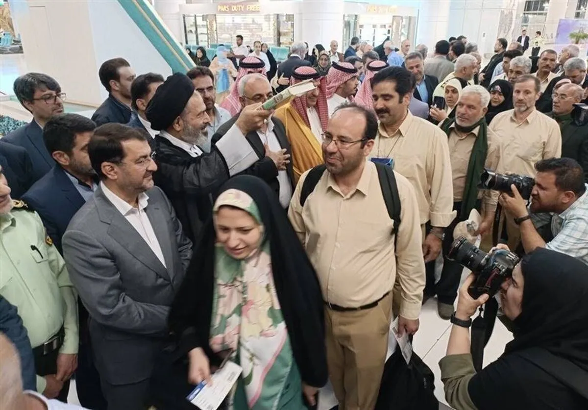 نخستین گروه زائران ایرانی حج تمتع عازم سرزمین وحی شدند (۲۴ اردیبهشت ۱۴۰۳)