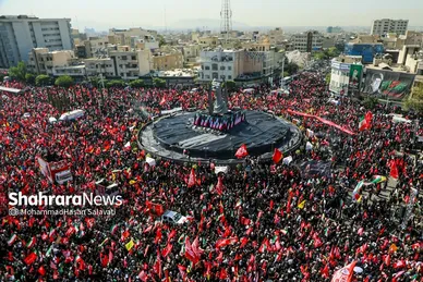 گزارش تصویری | تشییع پیکر امام شهید در تهران (۱۵ تیر ۱۴۰۵) - ۲