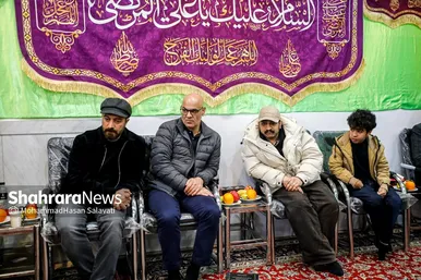 گزارش تصویری| مراسم ختم پدر رضا عطاران در مشهد
