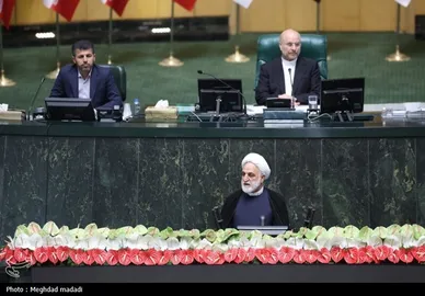 عکس‌هایی از مراسم تحلیف رئیس جمهور