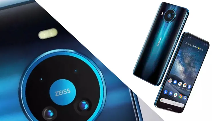 گوشی جدید Nokia 8 V 5G UW با قیمت ۶۹۹ دلار معرفی شد