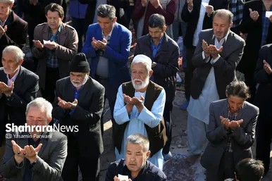 اقامه نماز عید سعید فطر در محله گلشهر (۲۲ فروردین ۱۴۰۳)