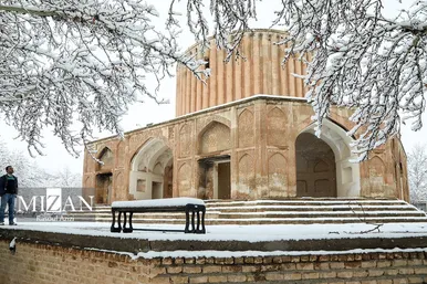 ایران زیباست | برف در کلات