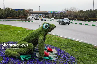 مشهد در آستانه بهار ۱۴۰۲