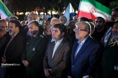 گزارش تصویری | آیین رونمایی از یادمان شهدای گمنام بوستان ملت