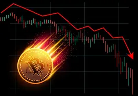 سقوط قیمت بیت&zwnj;کوین پس از دستور اجرایی ترامپ (۱۸ اسفند ۱۴۰۳)