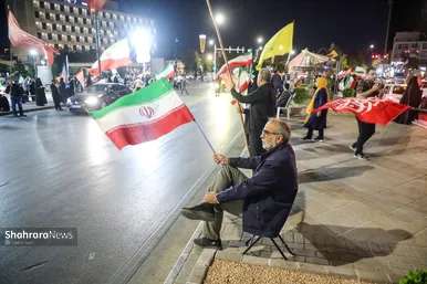 گزارش تصویری | وداع با پیکر سردار شهید حسین ظریفی در دویست‌ودهمین شب اجتماع مشهدی‌ها
