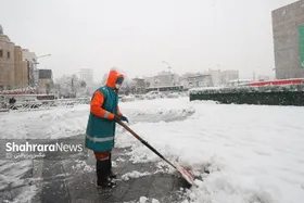 قلندرشریف خبر داد:&nbsp;برف&zwnj;روبی و یخ&zwnj;زدایی معابر با هدف تسهیل در تردد زائران و مجاوران + فیلم