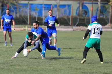 مسابقه دوستانه راگبی بین تیم ملی عراق و منتخب خراسان رضوی
