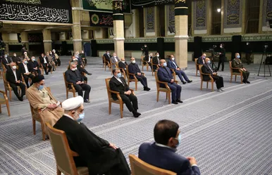 نخستین دیدار هیئت دولت سیزدهم با رهبر معظم انقلاب