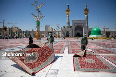 حال و هوای حرم مطهر امام رضا (ع) در دهه کرامت