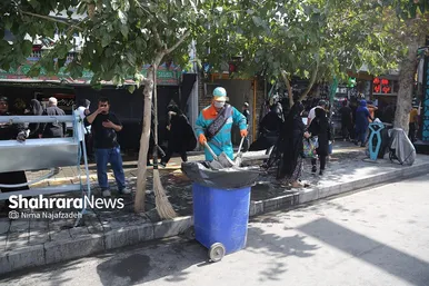 فعالیت پاکبان‌ها در روزهای پایانی ماه صفر