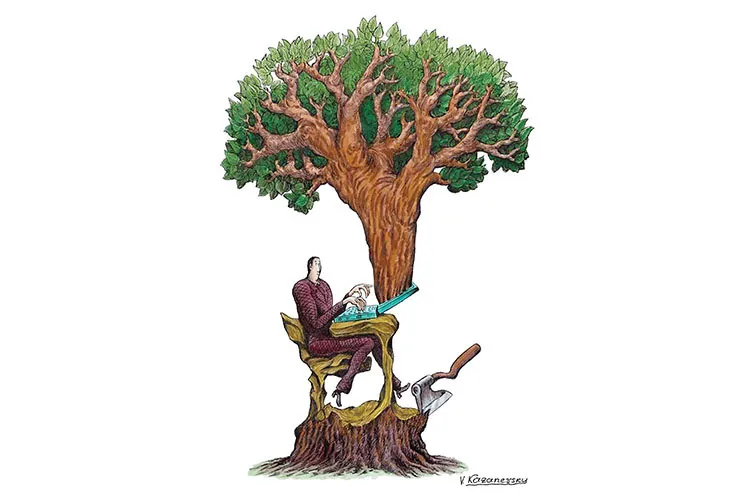 کارتون | شکستن هیمنه دروغین