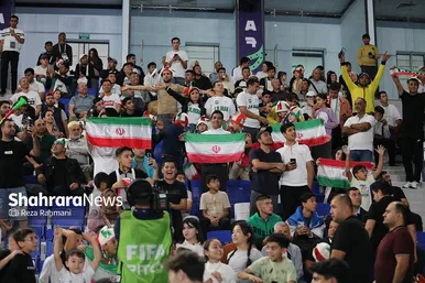گزارش تصویری | بازی تیم ملی ایران با فرانسه در جام جهانی فوتسال (یک مهر ۱۴۰۳)