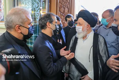 مراسم ترحیم مرحوم حاج محمد خجسته