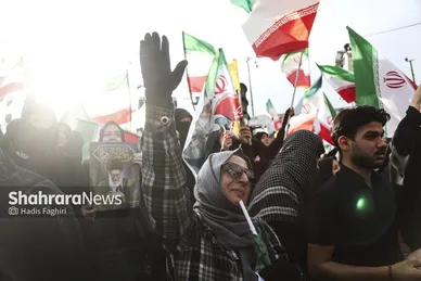 گزارش تصویری | مراسم چهلمین روز شهادت رهبر شهید انقلاب اسلامی در مشهد ۱