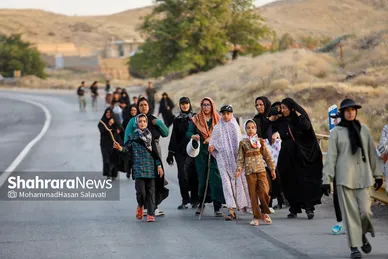 گزارش تصویری | زائران پیاده امام رضا(ع) | (یکم شهریور ۱۴۰۴)