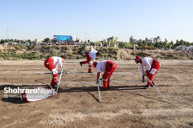 مانور تمام عیار امداد و نجات «ولایت» در منطقه شمال شرق کشور در مشهد