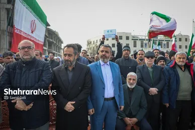 گزارش تصویری | مراسم تشییع پیکر شهید «عیسی علیپور» از شهدای خدمت شهرداری مشهد ۱