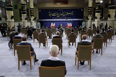 دیدار قهرمانان المپیک و پارالمپیک ایران در بازی‌های ۲۰۲۰ توکیو با رهبر معظم انقلاب