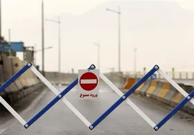 انسداد جاده چالوس ۲۴ ساعت تمدید شد (۱ اسفند ۱۴۰۲)