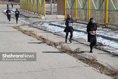 مسابقات دو صحرانوردی بانوان کارگر کشور در مشهد