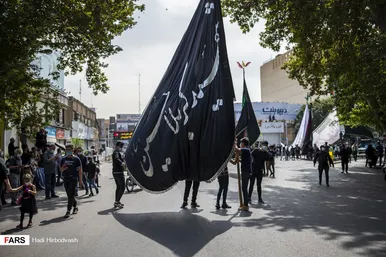 کاروان نمادین اسرای کربلا «بنی اسد»