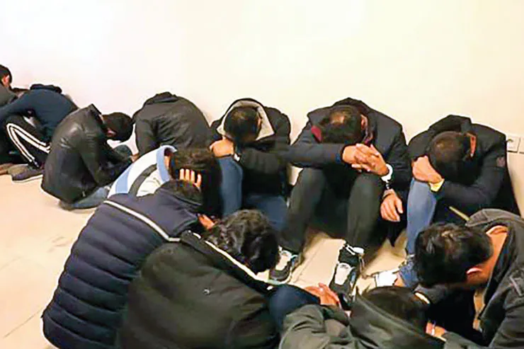 زندان فرجام تبهکاری و سوداگری ۱۳ مجرم