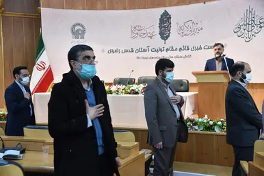 نشست خبری قائم مقام تولیت آستان قدس رضوی در خصوص اعلام برنامه‌های نوروز 1401