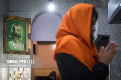 مراسم آغاز سال ۲۰۲۲ میلادی در تهران