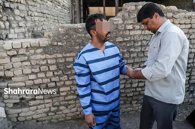گزارش تصویری | بازسازی صحنه قتل در اسماعیل آباد مشهد