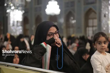 گزارش تصویری | اجتماع مهاجران افغانستانی ساکن مشهد در سوگ قائد امت