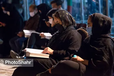 مراسم احیاء شب بیست و یک رمضان در میدان جانباز مشهد