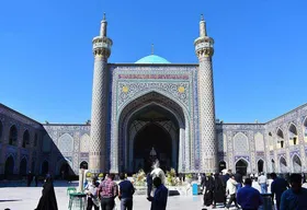 درباره مهندس عباس آفرنده، طراح گنبد ایوان مقصوره مسجد گوهرشاد| یادگارفیروزه فام آفرنده