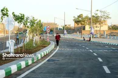 آیین بازگشایی و افتتاح بلوار بصیرت