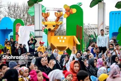 افتتاح «پهنه کودک» در میدان جانباز مشهد