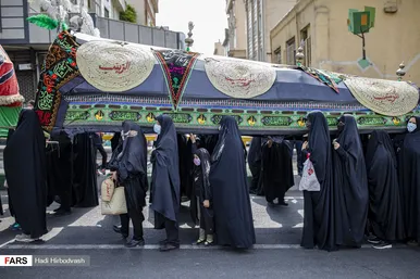 کاروان نمادین اسرای کربلا «بنی اسد»
