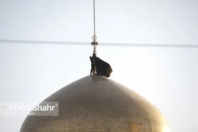 آیین &laquo;اذن عزای حسینی&raquo; در حرم مطهر رضوی برگزار شد