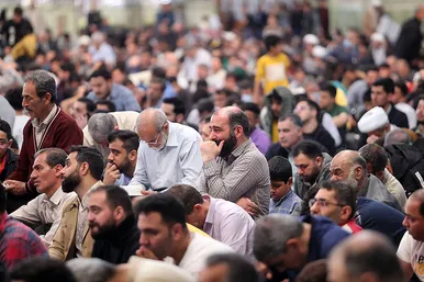 مراسم مناجات شب های ماه مبارک رمضان در حرم مطهر رضوی