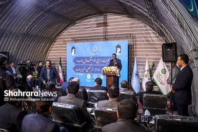 آغاز عملیات اجرایی خط انتقال و احداث مخزن ۵۰ هزار متر مکعبی ذخیره پساب در میدان آزادگان مشهد