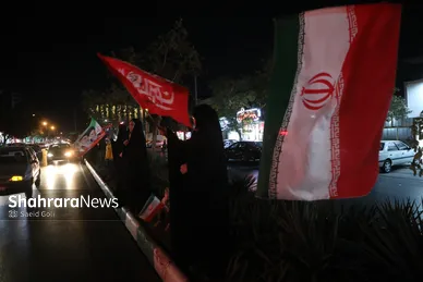 گزارش تصویری | برگزاری رزمایش مردمی تونل پرچم و زنجیره انسانی ۶ کیلومتری در مشهد