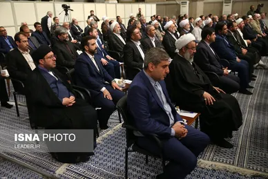 عکس‌هایی از دیدار مسئولان قوه‌قضائیه با رهبر معظم انقلاب (۲ تیرماه ۱۴۰۳)