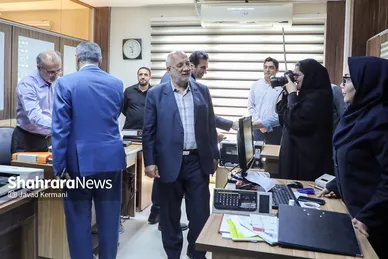بازدید جمعی از مسئولین شهری مشهدمقدس از موسسه فرهنگی شهرآرا (۲) (۱۶ مرداد ۱۴۰۳)